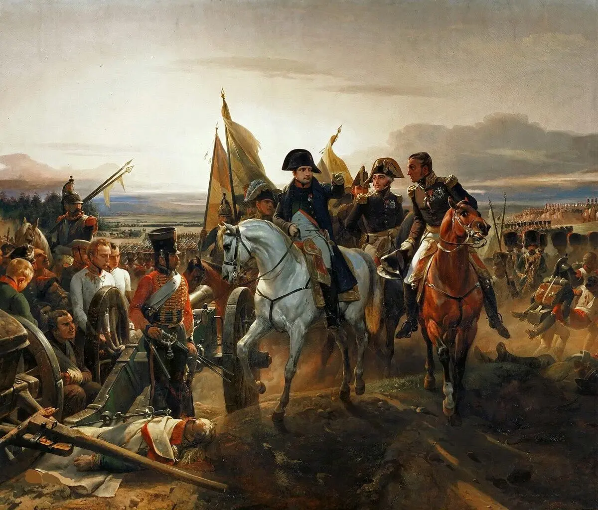 Napoleon I als Kaiser Nach einem Gemälde von Vernet Vorläufig jedoch teilte - фото 3