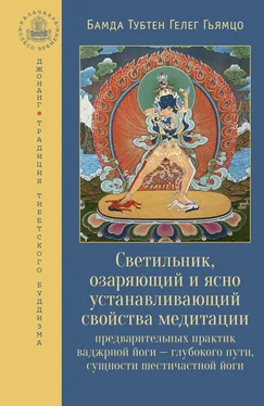 Бамда Гьямцо Светильник, озаряющий и ясно устанавливающий свойства медитации предварительных практик обложка книги