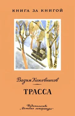 Вадим Кожевников Трасса обложка книги