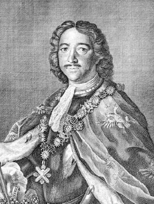 Император Петр I Гравюра 1743 год Снарядив на Запад невиданное посольство - фото 22