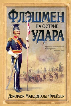 Джордж Фрейзер Флэшмен на острие удара обложка книги