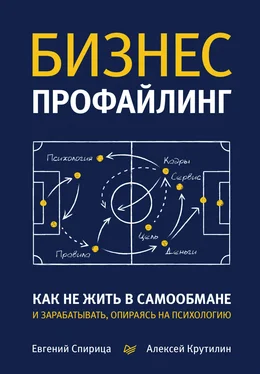 Евгений Спирица Бизнес-профайлинг: как не жить в самообмане и зарабатывать, опираясь на психологию обложка книги