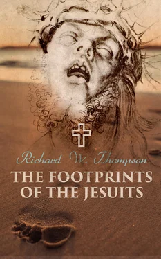 Richard W. Thompson The Footprints of the Jesuits обложка книги