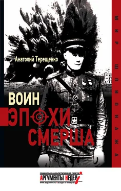 Анатолий Терещенко Воин эпохи Смерша обложка книги