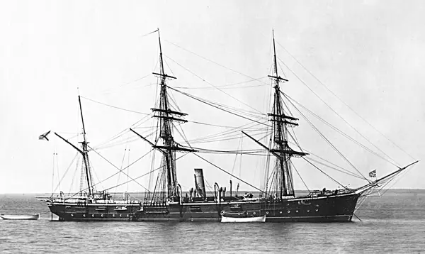 Крейсер 2го ранга Вестник 1889 г Корвет Боярин Корвет Аскольд - фото 20