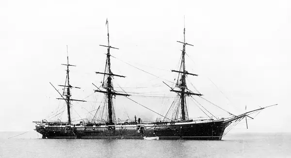 Корвет Аскольд Гонолулу 1873 г Минный катер Такие катера были на всех - фото 22