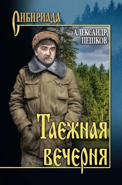 Александр Пешков Таежная вечерня (сборник) обложка книги