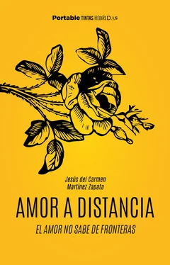 Jesús del Carmen Martínez Zapata Amor a distancia обложка книги