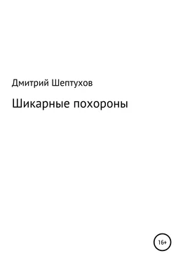 Дмитрий Шептухов Шикарные похороны обложка книги