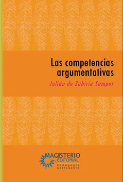 Julián De Zubiría Samper Las competencias argumentativas обложка книги