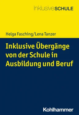 Helga Fasching Inklusive Übergänge von der Schule in Ausbildung und Beruf обложка книги