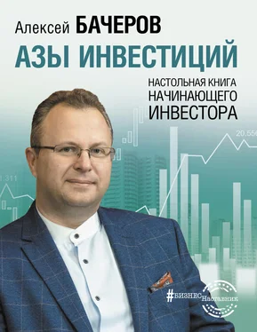 Алексей Бачеров Азы инвестиций. Настольная книга начинающего инвестора обложка книги