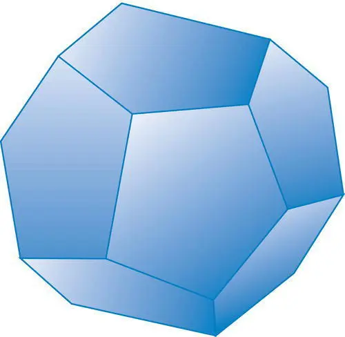 Figure 415 A pyritohedron a closed form in which all faces have the same - фото 104