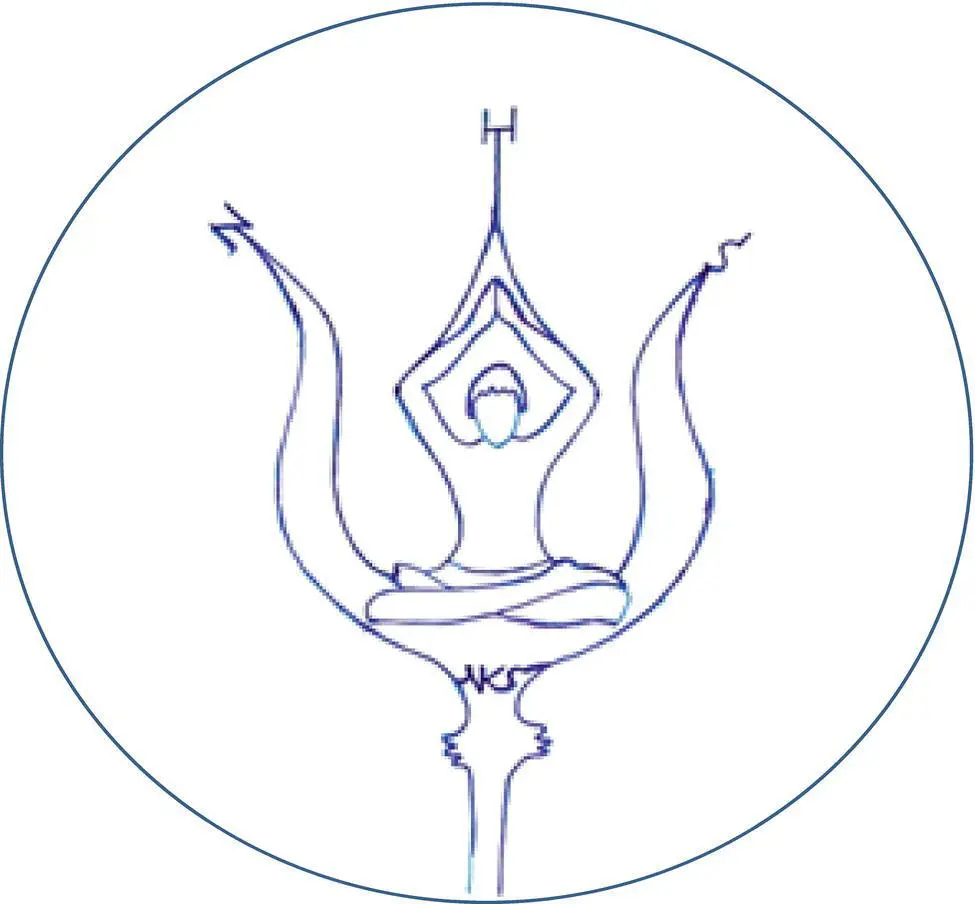 Figure P2 Trishul trident of the two primary North N and South S - фото 10