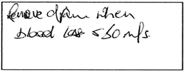 Figure 42 Illegible writing Figure 43 Removing an error - фото 7