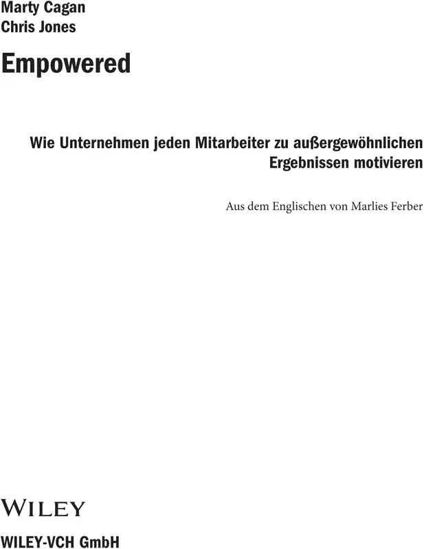 Das englische Original erschien 2021 unter dem Titel Empowered Ordinary - фото 1
