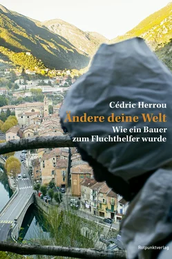 Cédric Herrou Ändere deine Welt обложка книги