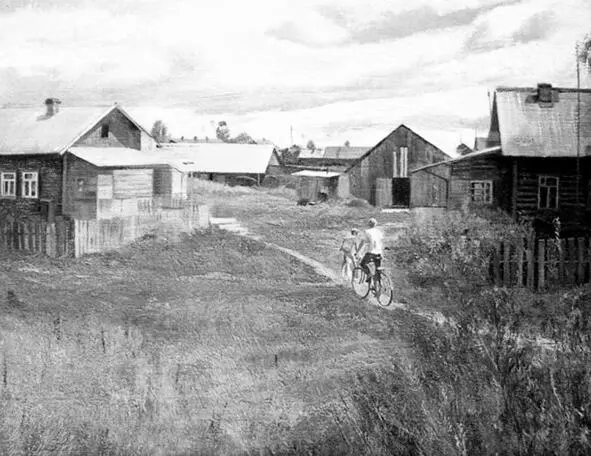 Художник Дмитрий Анчуков 1975 гр Проехав километра два уже за белой - фото 4