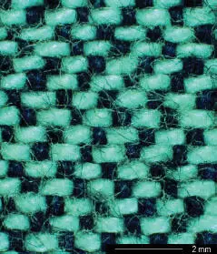 Abb 3 Broken Twill linke Warenseite 10fach vergrößert Kreuzköper 31 Abb - фото 67
