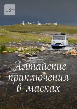 Андрей Затонский Алтайские приключения в масках обложка книги