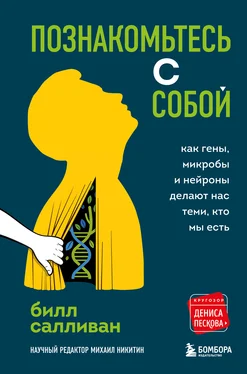 Билл Салливан Познакомьтесь с собой. Как гены, микробы и нейроны делают нас теми, кто мы есть обложка книги