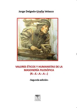 Jorge Delgado-Ureña Valores éticos y humanistas de la Masonería Filosófica обложка книги