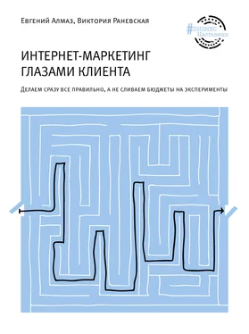 Виктория Раневская Интернет-маркетинг глазами клиента обложка книги