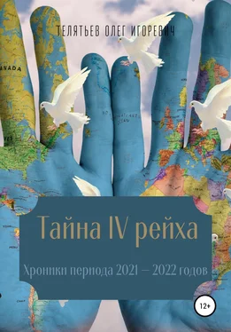 Олег Телятьев Тайна IV рейха. Хроники периода 2021–2022 годов обложка книги