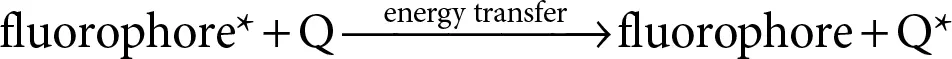 In the next step the quencher returns to its ground state by releasing the - фото 47