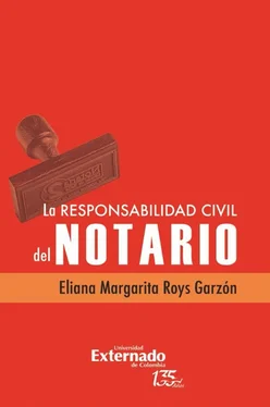 Eliana Margarita Roys Garzón La responsabilidad civil del notario обложка книги