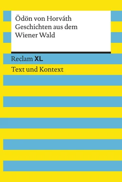 Ödön von Horváth Geschichten aus dem Wiener Wald обложка книги