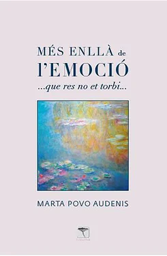 Marta Povo Audenis Mes enlla de l'emoció обложка книги