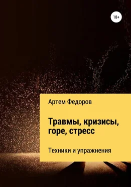 Артем Федоров Травмы, кризисы, горе, стресс. Техники и упражнения обложка книги