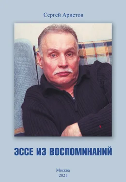 Сергей Аристов Эссе из воспоминаний обложка книги