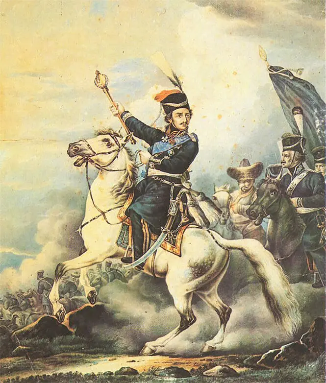 Портрет М И Платова 18121813 гг Худ АООрловский На тринадцатом году - фото 6