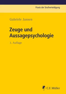 Gabriele Jansen Zeuge und Aussagepsychologie обложка книги