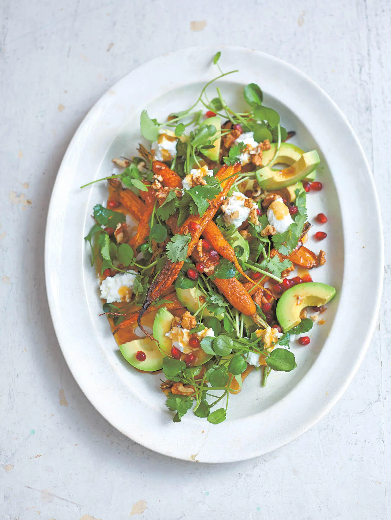 Tomaten zarte Kräuter Feta mit Granatapfel Diesen Salat aß ich erstmals - фото 14