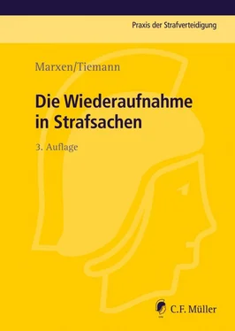 Klaus Marxen Die Wiederaufnahme in Strafsachen обложка книги