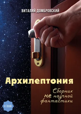 Виталий Домбровский Архилептония обложка книги