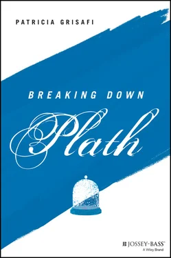 Patricia Grisafi Breaking Down Plath обложка книги
