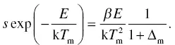 If we combine Equation 151with Equation 149 the TSL intensity can be - фото 61