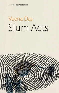 Veena Das Slum Acts обложка книги