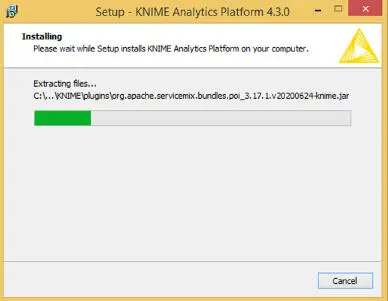 Figure 112Installing Workspace in KNIME Figure 113Installing KNIME 2 - фото 11