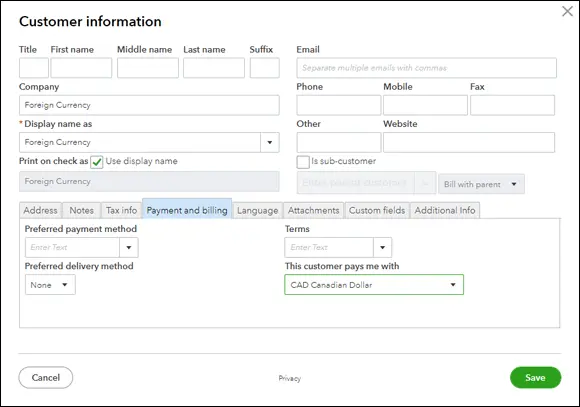 FIGURE 325Assigning a foreign currency to a new customer FIGURE - фото 85