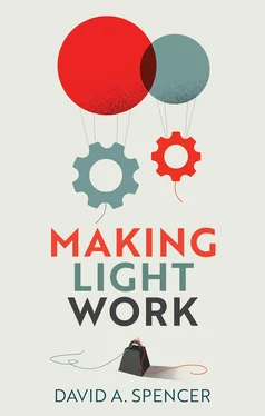 David A. Spencer Making Light Work обложка книги