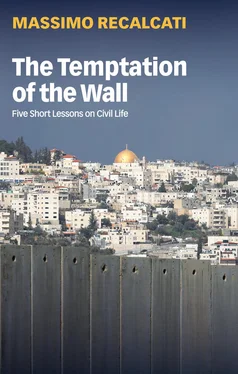 Massimo Recalcati The Temptation of the Wall обложка книги