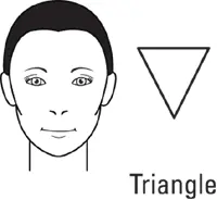 Narrow at the forehead and wide at the jawline Cut a full wide bang and face - фото 48