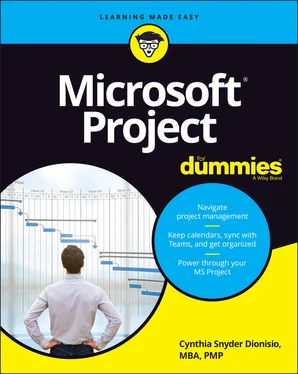 Cynthia Snyder Dionisio Microsoft Project For Dummies обложка книги