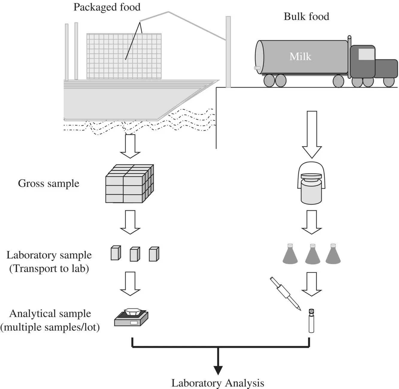 Figure 21 Food sampling Foods subject to analysis are usually found in - фото 2