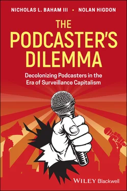 Nolan Higdon The Podcaster's Dilemma обложка книги